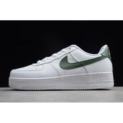 Nike Air Force 1 Upstep Beyaz / Yeşil Kaykay Ayakkabı Türkiye - UFEBV89Y